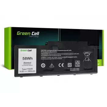 Aku Dell 15 7537 F7HVR 14,4V 3,9Ah