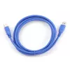 Gembird - USB kaabel - USB Typee A (M) zu USB Typee B (M) - USB 3.0 - 1.8 M - moulded - Sinine