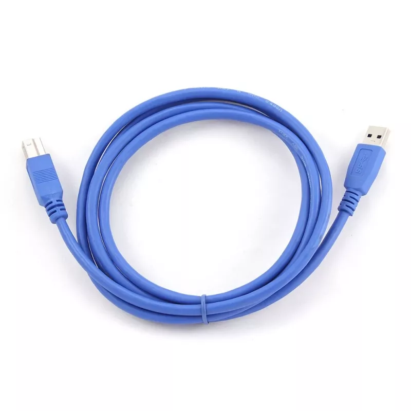 Gembird - USB kaabel - USB Typee A (M) zu USB Typee B (M) - USB 3.0 - 1.8 M - moulded - Sinine