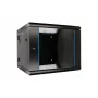 Extralink Rack-kapp 9U 600x600 AZH Must seinakinnitus, pöörduv tüüp