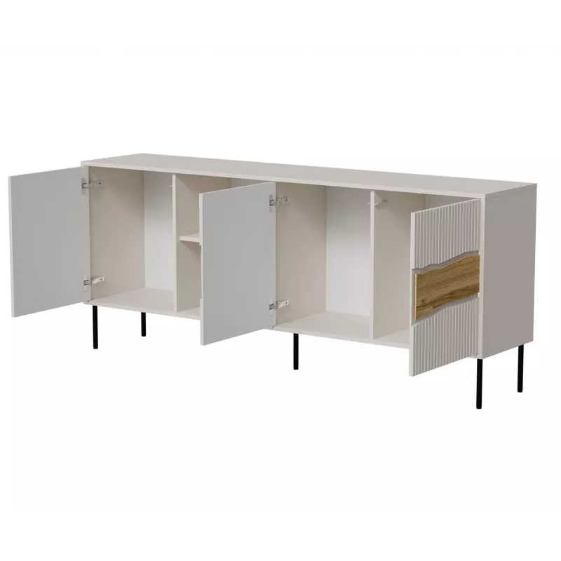 Cama INSERTO 3D1W kummut 190x40x80 kašmiir + LED
