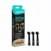 happybrush ECO R2 asendusharjapead, must, 3 tk