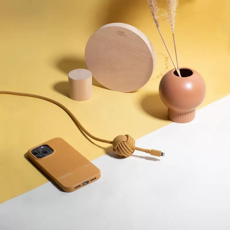 USB-A to Lightning kaabel Native Union Night kaabel — 3 m, Kollane