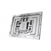Alphacool 10270 tagakaas akrüül alumiinium kroom vask nailon must läbipaistev