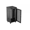 Rack cabinet LANBERG FF01-6624-23BL 24U freestanding 19 inch 600×600 mm IP20 must
