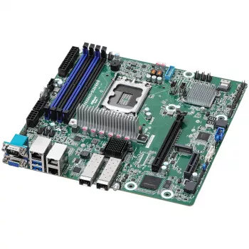 ASRock emaplaat EC262D4U2-2L2Q/E810 micro-ATX pesa 1700 ainult DDR5 - Emaplaat - Intel pesa 1700 (Core i)