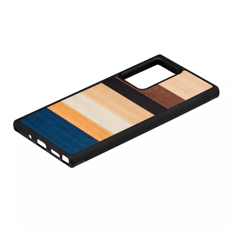 Kaitsev telefonikott Man and Wood Samsung Galaxy Note 20 Ultra jaoks – must