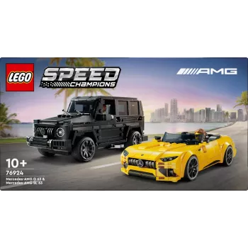 LEGO Speed Champions Mercedes-AMG G 63 ja Mercedes-AMG SL 63 76924, mitmevärviline
