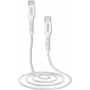 SBS TECABLELIGTC1W - 1 m - Lightning - USB C - Isane - Isane - Valge