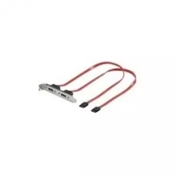 Wentronic goobay - SATA katteplaat, sisemine/väline - Serial ATA 150/300 - SATA (W) eSATA-le (M) - 50 cm (93046)