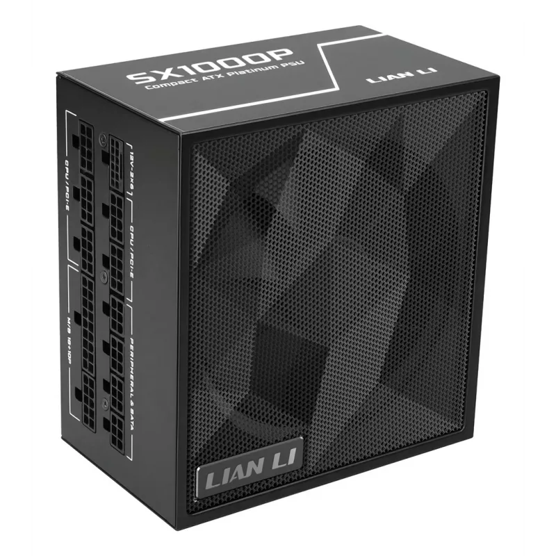 Toiteplokk Lian Li SX Series 80 PLUS Platinum täismodulaarne PCIe 5.1 ATX 3.1 1000 W