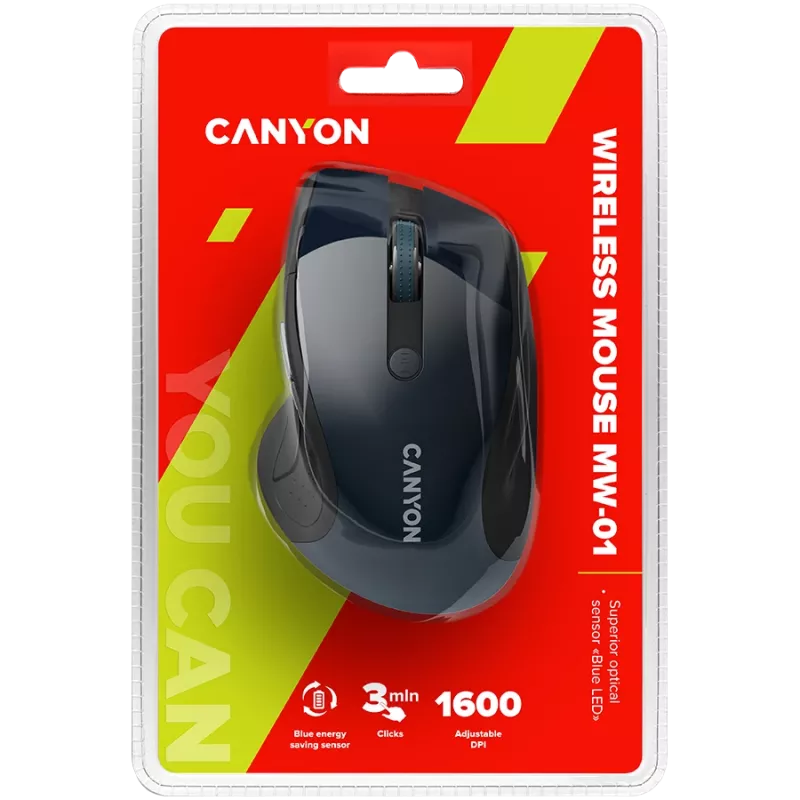 CANYON hiir MW-01 BlueLED traadita sinine hall