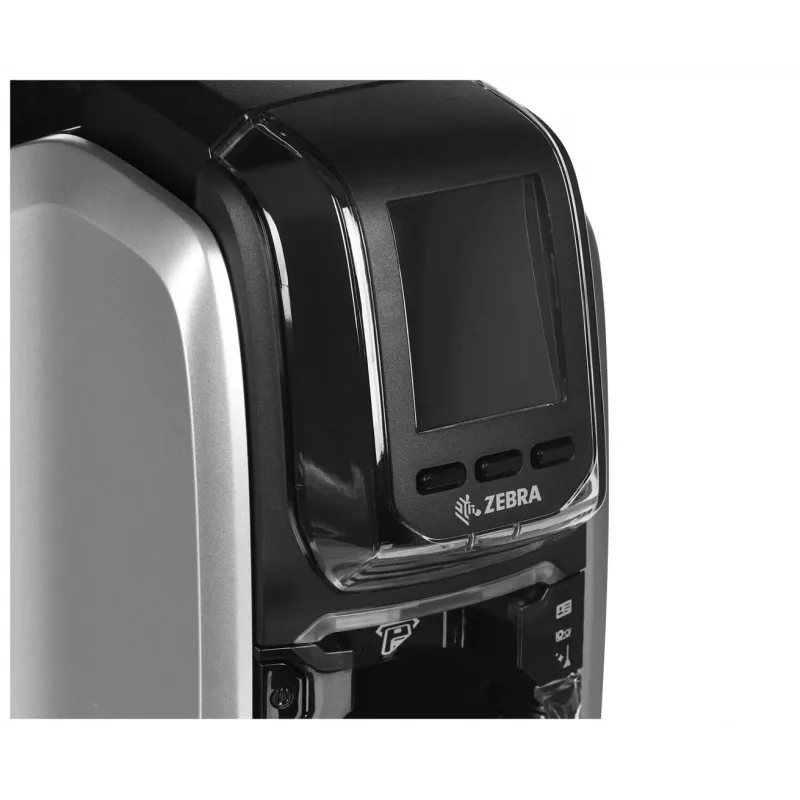 Plastkaardiprinter Zebra ZC300 — Värvisublimatsioon/Termosiire, 300x300 DPI, LCD, 100-leheline sisend, Ethernet, Hõbedane/Must