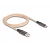 DELOCK USB 2.0 kaabel Type-A kuni USB USB-C RGB 1m