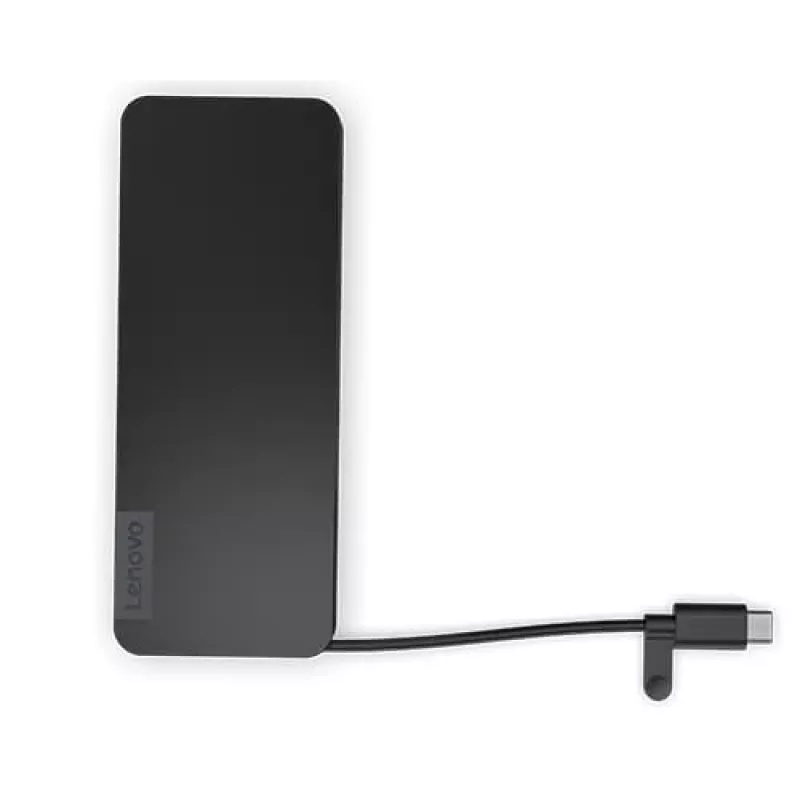 Lenovo 4X11N40212 sülearvuti dokk/pordireplikaator Juhtmega ühendatud USB 3.2 Gen 1 (3.1 Gen 1) USB-C Must
