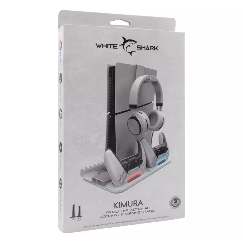 Juhtmega kõrvaklappidest mänguripeakomplekt White Shark Kimura-2 – KIMURA-2, juhtmega, kõrvapealne