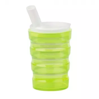 Abistav joogitops PDS CARE 21013 - 200 ml kollane polüpropüleen, lekkevaba kaanega