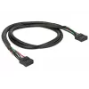 Sisemine USB-kaabel DeLOCK 82437 0,5 m 10 kontaktiga emane