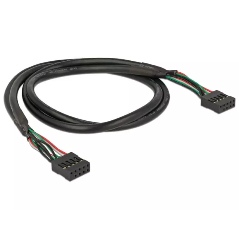 Sisemine USB-kaabel DeLOCK 82437 0,5 m 10 kontaktiga emane