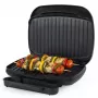 Elektri grill Petra PT4366MBLKVDE must, mittenakkuva pinnaga ja reguleeritava temperatuuriga
