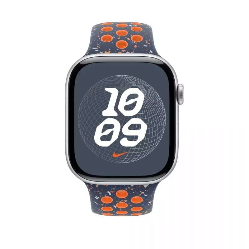 Sinine Flame Nike Sport Band 46 mm - S/M