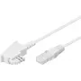 Goobay 60677 telefonikaabel 30 m valge (60677)