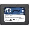 2.5-tolline SATA III SSD PATRIOT P210 2 TB — 500 MB/s lugemiskiirus, 400 MB/s kirjutamiskiirus, 7 mm