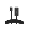 USB USB-C HDMI-kaabel Belkin AVC012bt2MBK 2m Must
