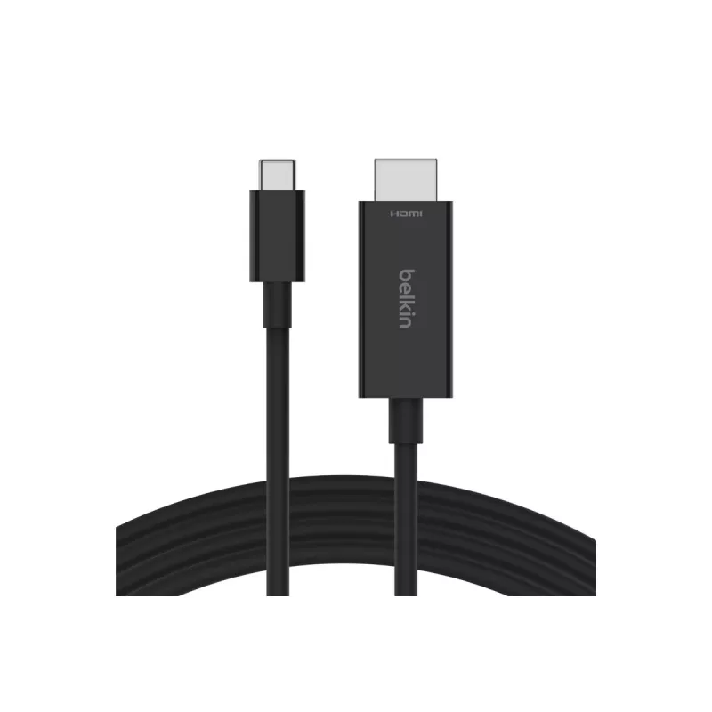 USB USB-C HDMI-kaabel Belkin AVC012bt2MBK 2m Must