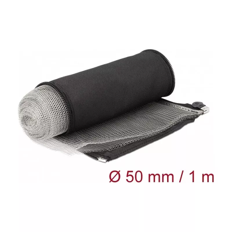 EMI varjestav punutud hülss DeLOCK 20849 1m x 50mm Must
