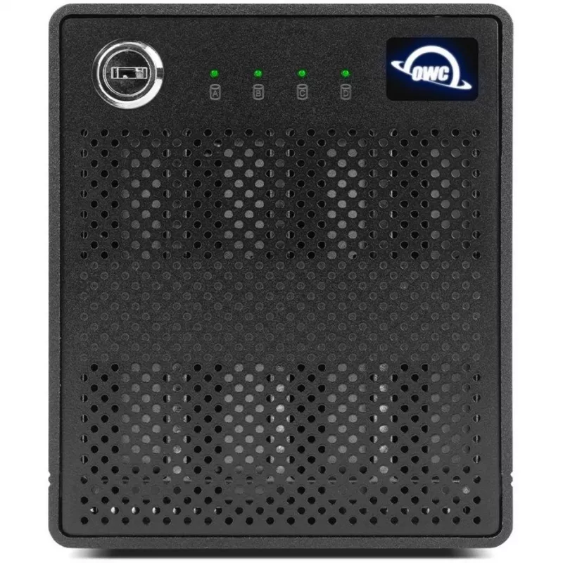 ThunderBay 4 mini, kõvakettakorpus must, professionaalne 4-kettaline HDD/SSD Thunderbolt 3 korpus