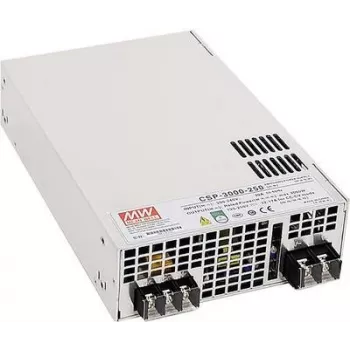 Jõu inverter MEAN WELL CSP-3000-120, 3000 W, sisend 180–264 V, väljund 120 V, 177.8×278×63.5 mm