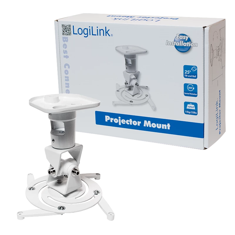 Laekinnitus LogiLink BP0003 Maksimaalne koormus 15 kg Valge
