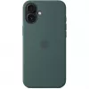 Apple iPhone 16 Plus silikoonkate MagSafe'iga - järve roheline