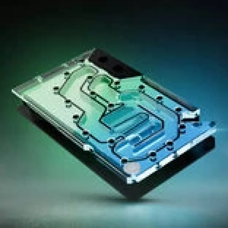 GPU Water Block ek water blocks EK-Quantum Vector³ FE RTX 5090 — akrüülpealispind
