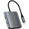 Satechi USB-jaotur toiteedastusega, 4x USB-C 3.2