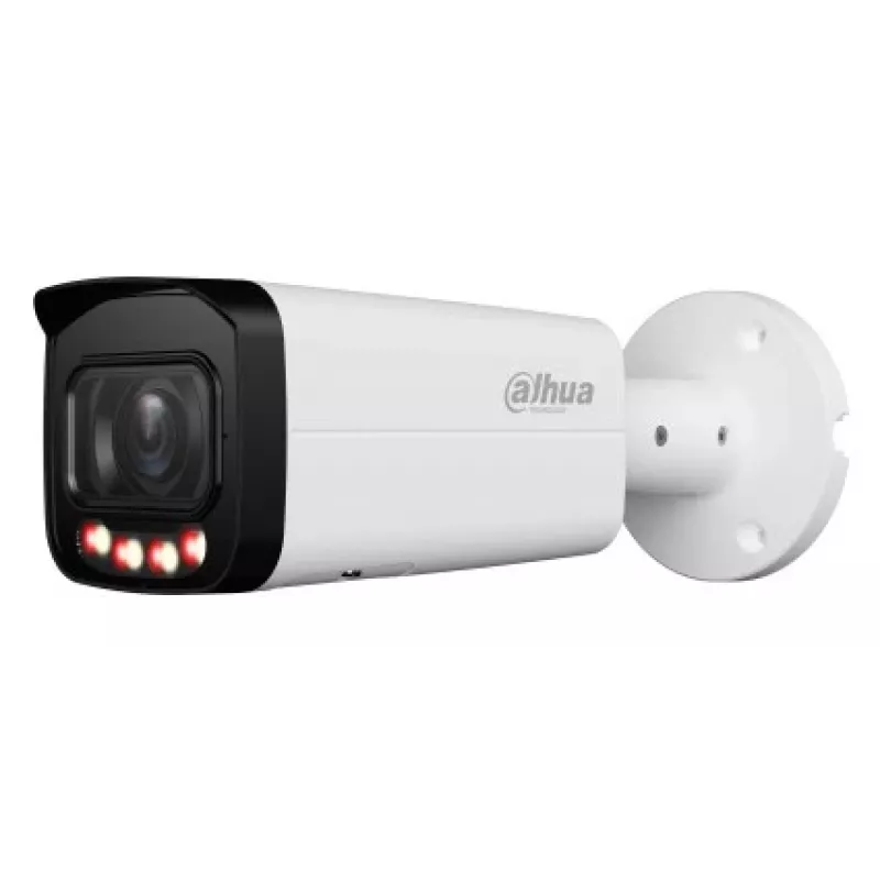 IP turvakaamera DAHUA IPC-HFW2449T-ZAS-IL — 4 MP, 2.7–13.5 mm motoriseeritud suum, IP67/IK10, PoE, IR/valged LEDid