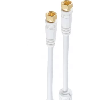 shiverpeaks BS80302 koaksiaalkaabel 1,5 m F valge (BS80302)