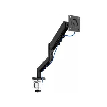 Monitorivars TRACER Pivot Master TRAUCH47659 — reguleeritav kõrgus, kallutus/pööramine, VESA 100×100, kuni 9 kg, 13–32-tollistele ekraanidele, lauakinnitus, must