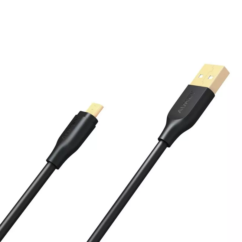 CB-MD1 Must kiirlaadimiskaabel Quick Charge micro USB-USB | 1m | 5A | 480 Mbps