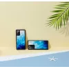 Kaitseümbris iKins Samsung Galaxy Note 20 jaoks — sinise järve ja must, õhuke kate