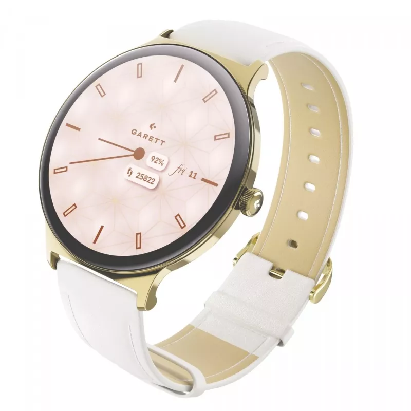 Nutikell Garett Verona 2 Gold Mesh Bluetoothi ja pulsikellaga