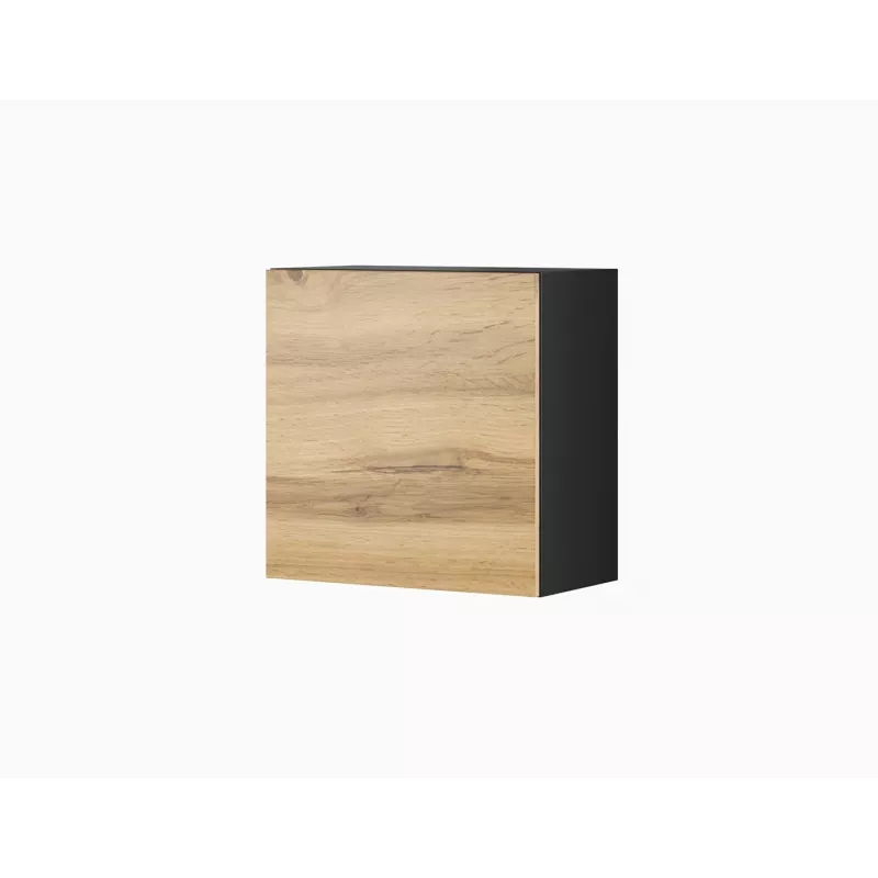 Cama elutoa mööblikomplekt VIGO 23 must/wotani tamm