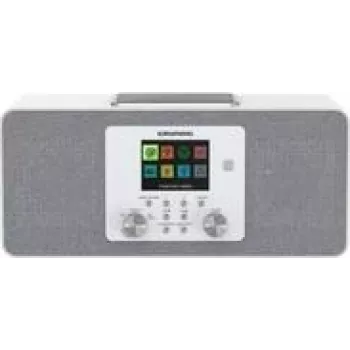 Grundig DTR 6100 2.1 DAB Kaasaskantav analoog- ja digiraadio Valge