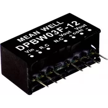 Toiteadapter MEAN WELL DPBW03F-05 3W 5V 0,3A RoHS
