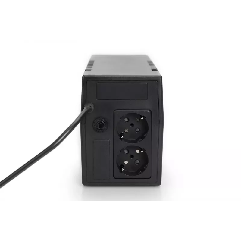 UPS DIGITUS DN-170063-B Line-Interactive 600 VA / 360 W, AVR, LCD, 2x Type F pistikupesa, 7 Ah aku