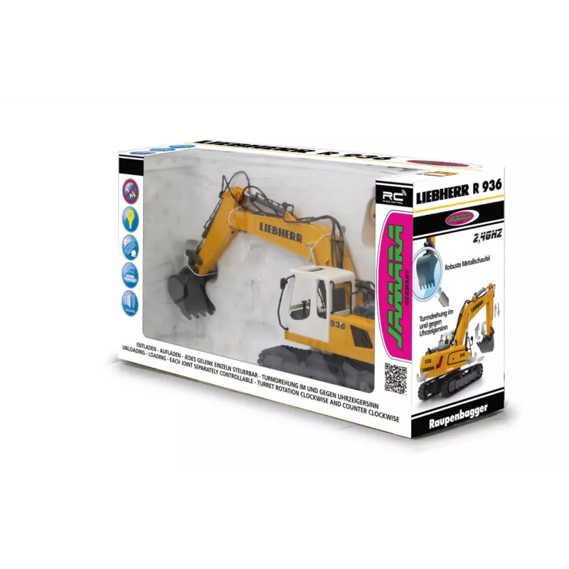 JAMARA Liebherr R936, ekskavaator, 1:20, alates 8. eluaastast, 1,22 kg