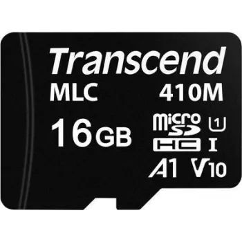 Transcend 410M mälukaart 16 GB MicroSDHC MLC klass 10 (TS16GUSD410M)