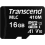 Transcend 410M mälukaart 16 GB MicroSDHC MLC klass 10 (TS16GUSD410M)