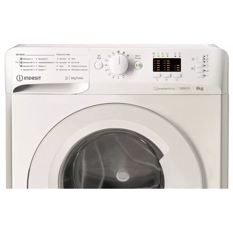 Pesumasin Indesit Mtwsa 61294 W Pl 1200 Obr/min 6 Kg